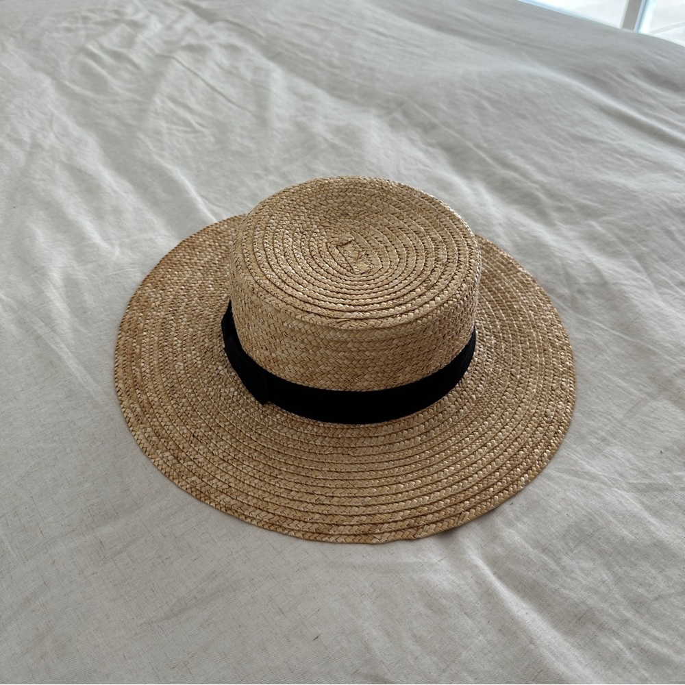 Lack Of Color Spencer boater straw hat